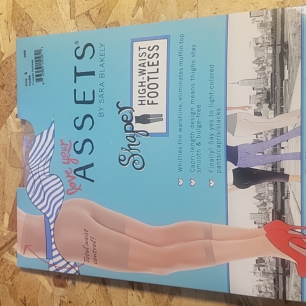 SPANX Love Your Assets NWT‎ High Waist Footless Shaper Nude